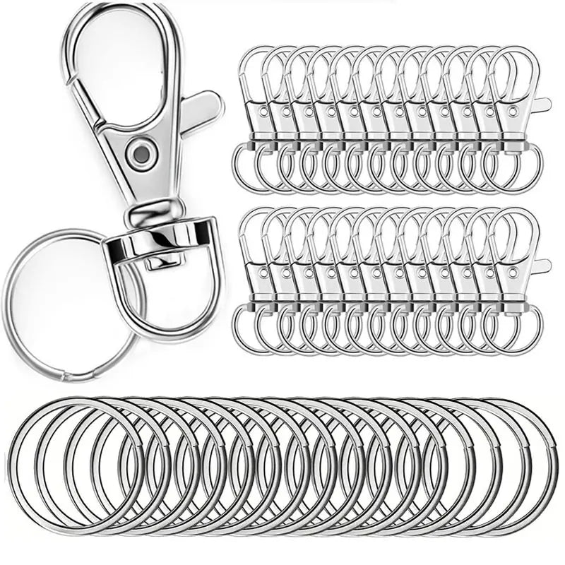 5/10/20PCS Swivel Clasps Lanyard Snap Hooks  Rings