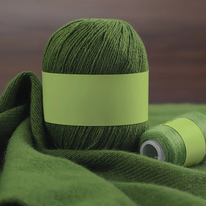 100% Cashmere Soft Yarn 10.58oz+4.23oz