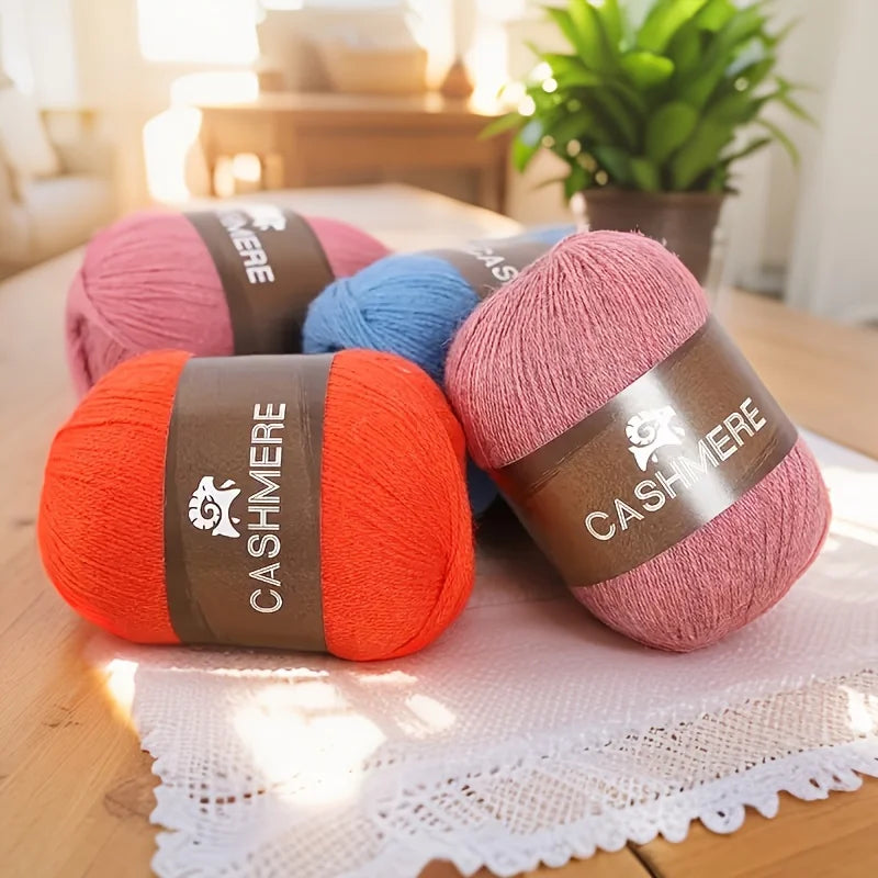 100% Cashmere Soft Yarn 10.58oz+4.23oz