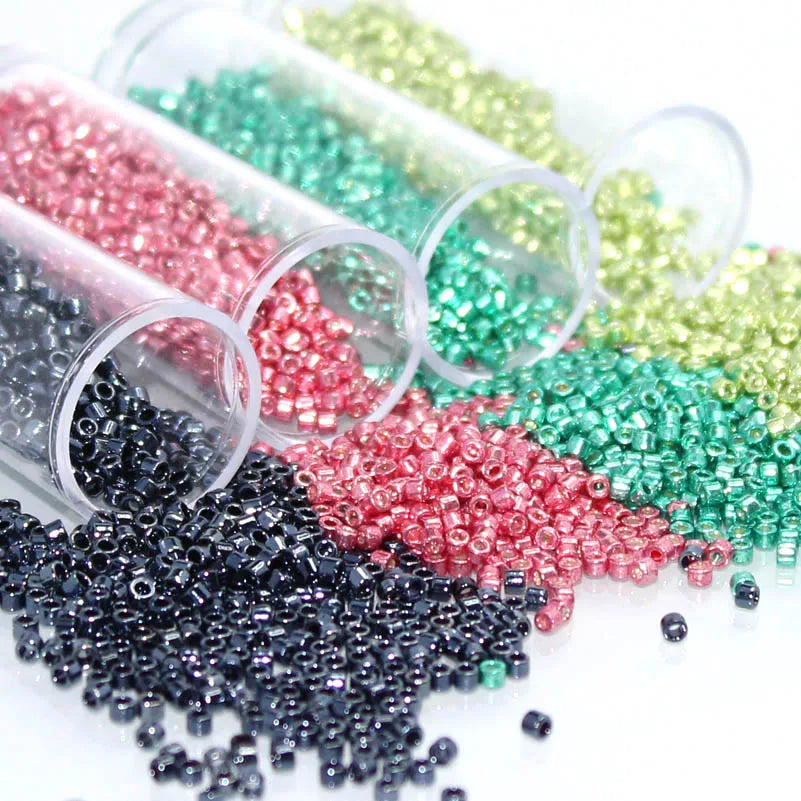 2.0MM MKY Beads 10Grams/Tube  Metallic Colors Glass