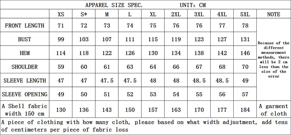 Sewing pattern women's double-sided  short coat