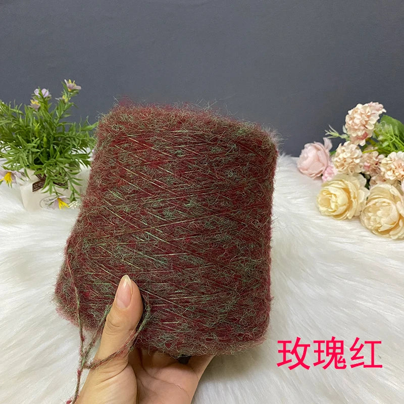 500G/PC Mohair Yarn High Quality Super Soft