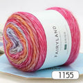 100g Rainbow Woolen Yarn New Soft  Cake