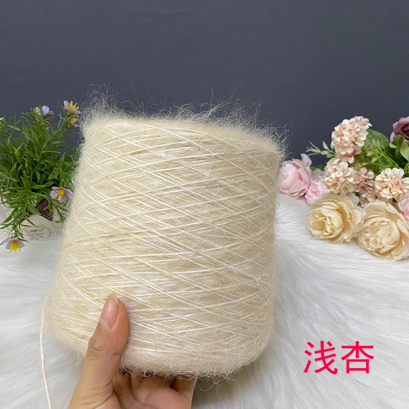 500G/PC Mohair Yarn High Quality Super Soft