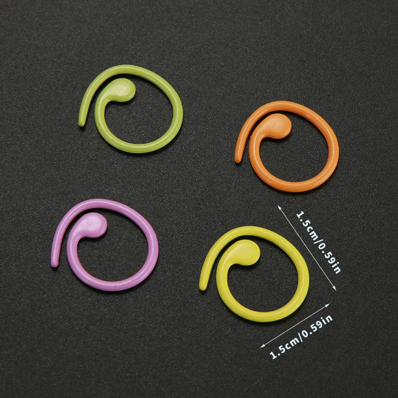 Metal Stitch Markers  for Knitting and Crocheting