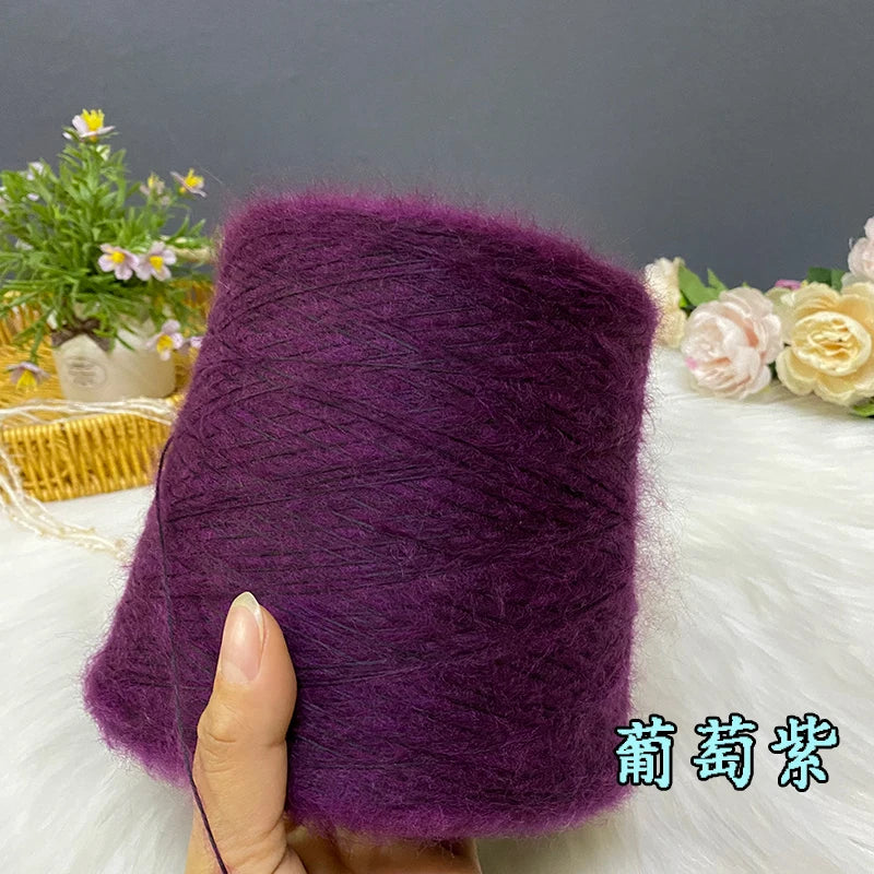500G/PC Mohair Yarn High Quality Super Soft