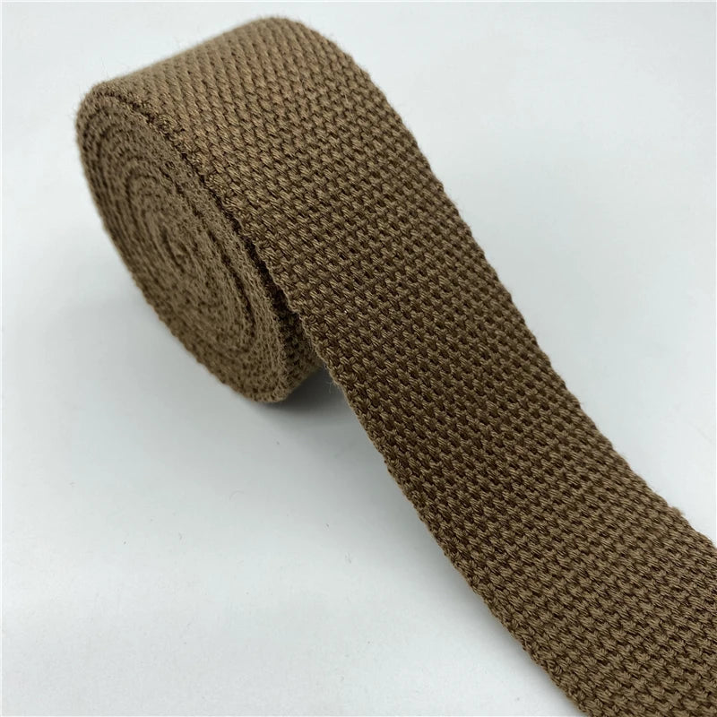 2yards 25mm 30mm 38mm Cotton  Canvas  Webbing