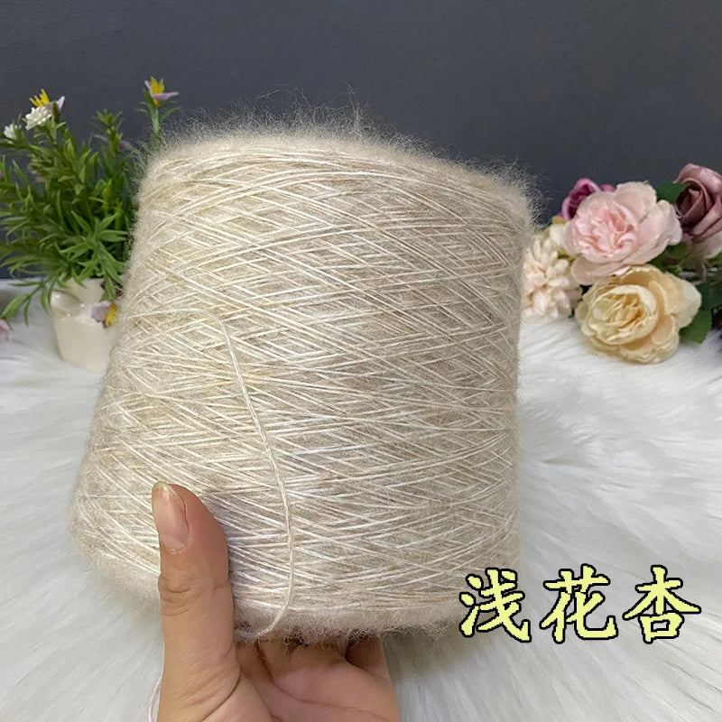 500G/PC Mohair Yarn High Quality Super Soft
