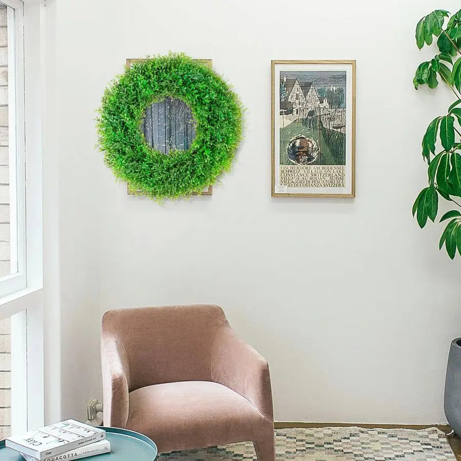 Artificial Boxwood Wreath, 22