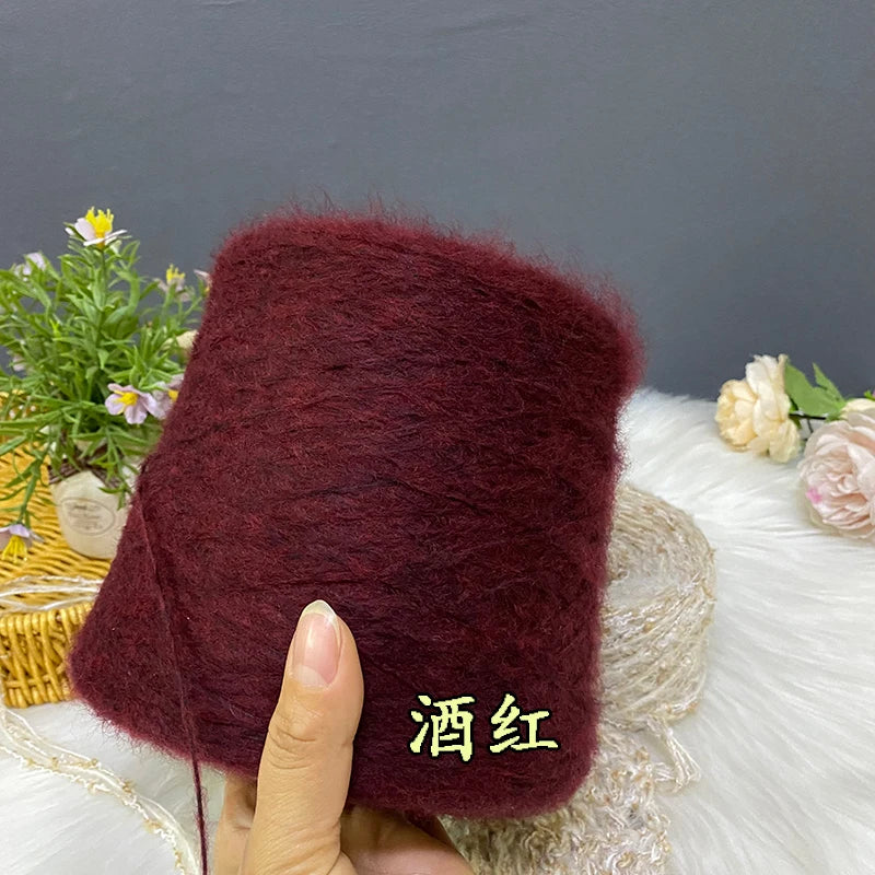 500G/PC Mohair Yarn High Quality Super Soft