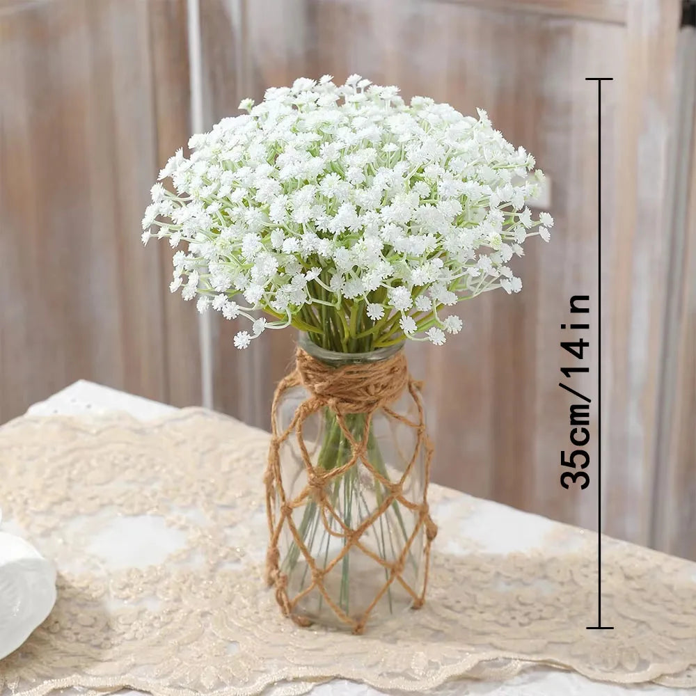 50pcs Artificial Baby's Breath Flowers