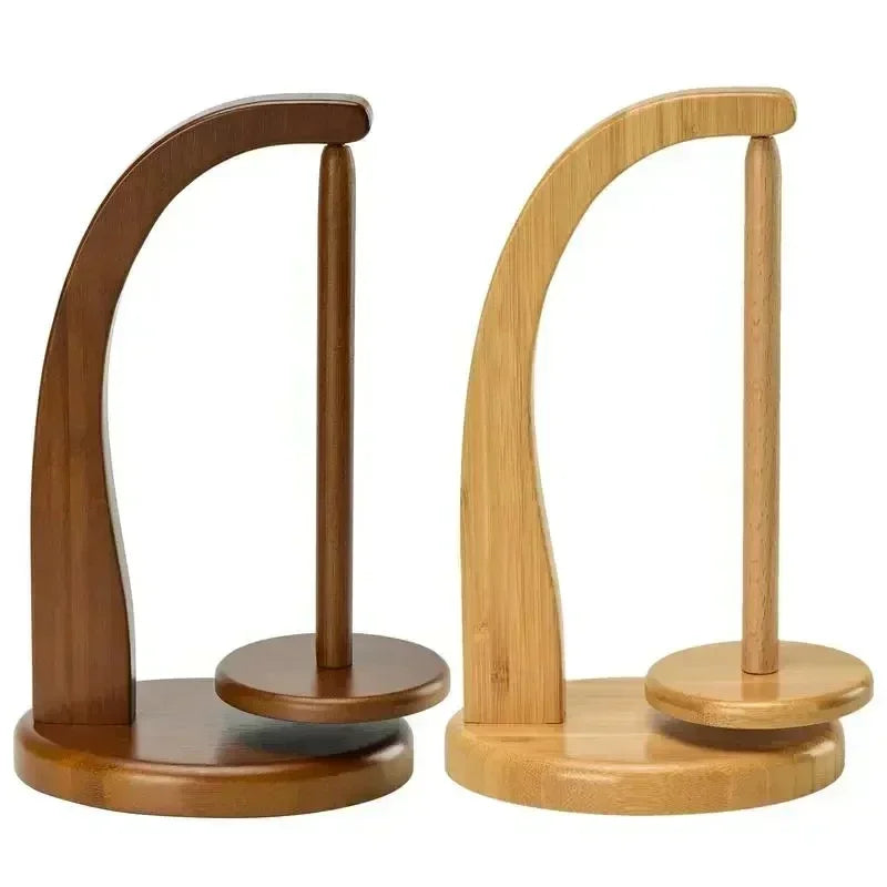 Wooden Yarn winder Rotating  Spool holder