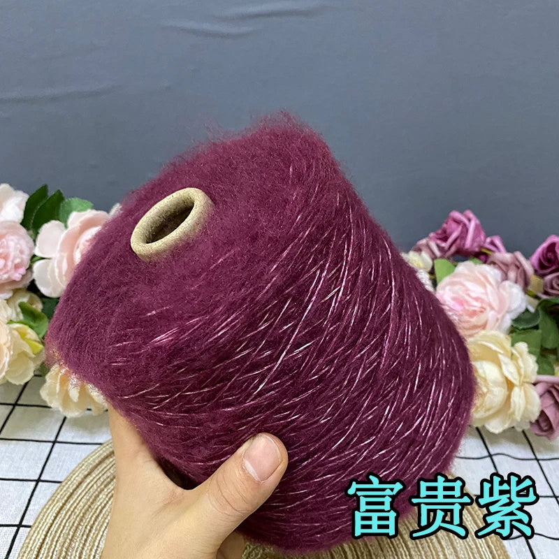 500G/PC Mohair Yarn High Quality Super Soft