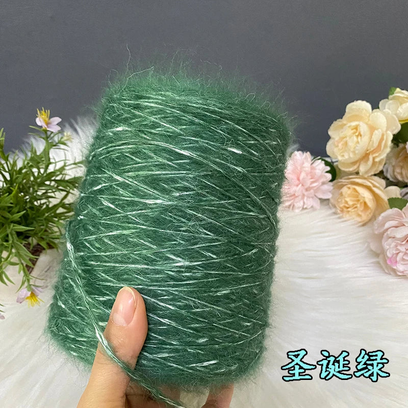 500G/PC Mohair Yarn High Quality Super Soft