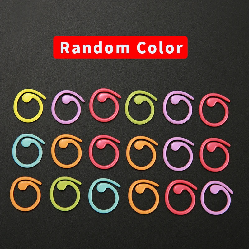Metal Stitch Markers  for Knitting and Crocheting