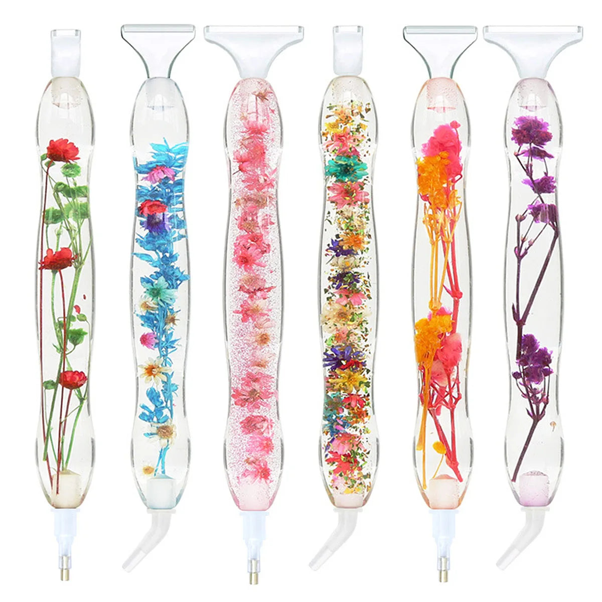 5D Resin Diamond Painting Pen With 6pcs