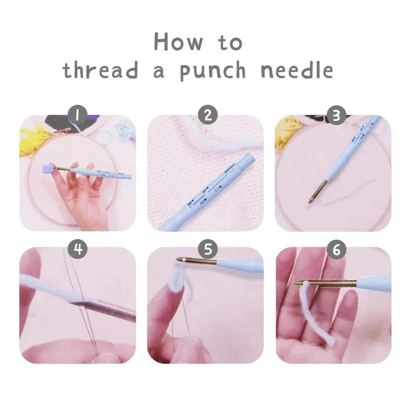 DIY Punch Needle Kits for Beginners