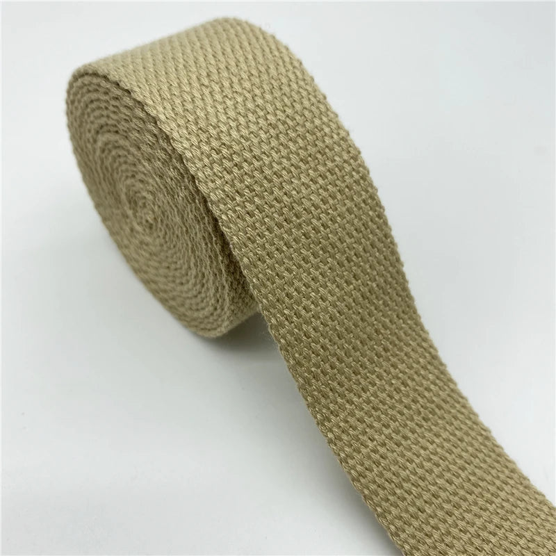 2yards 25mm 30mm 38mm Cotton  Canvas  Webbing