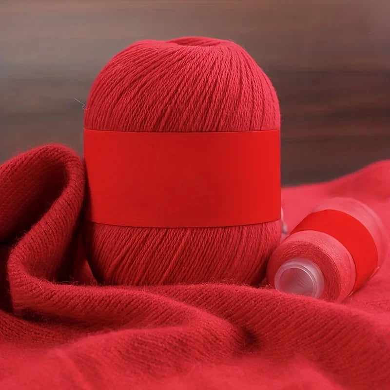 100% Cashmere Soft Yarn 10.58oz+4.23oz