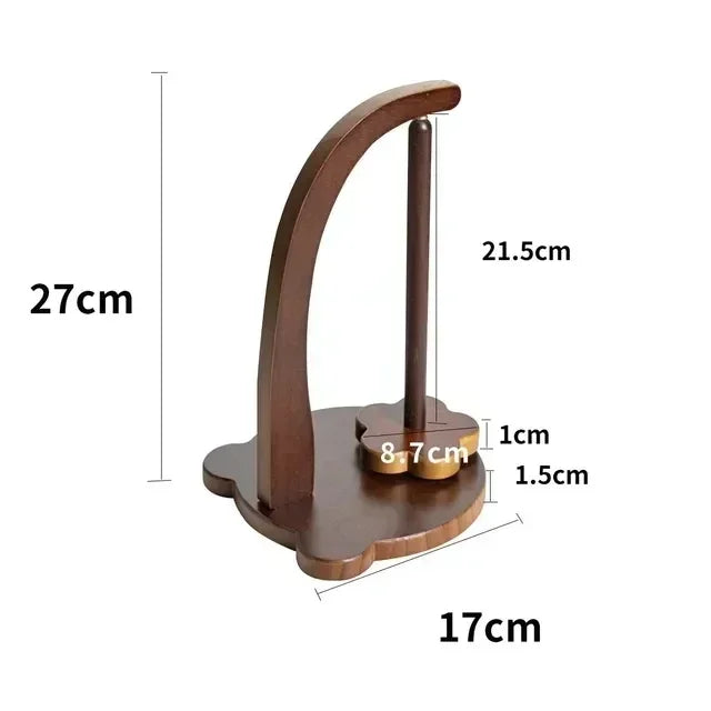 Wooden Yarn winder Rotating  Spool holder