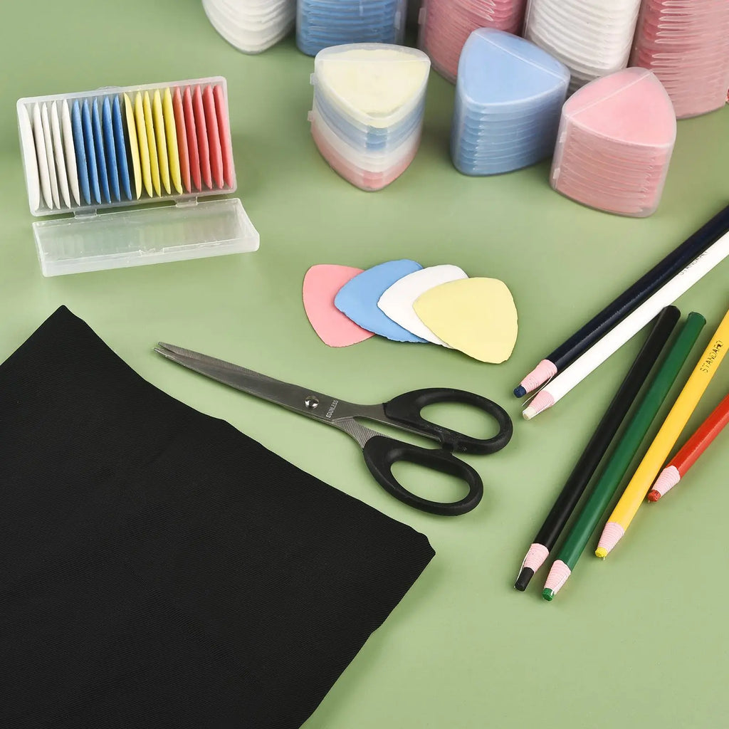 1/10/12/20/30pcs Box Erasable Fabric Chalk Tailoring