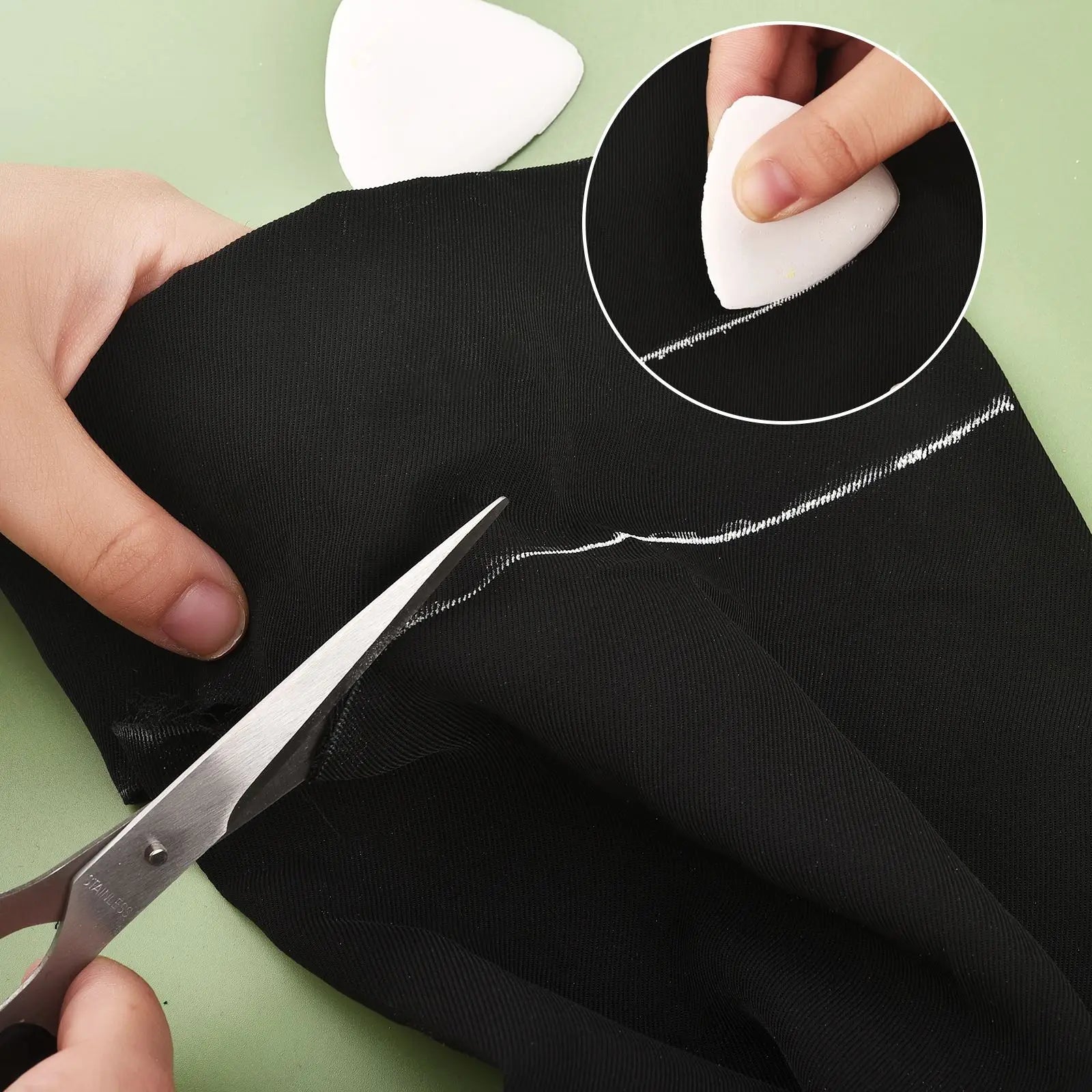 1/10/12/20/30pcs Box Erasable Fabric Chalk Tailoring