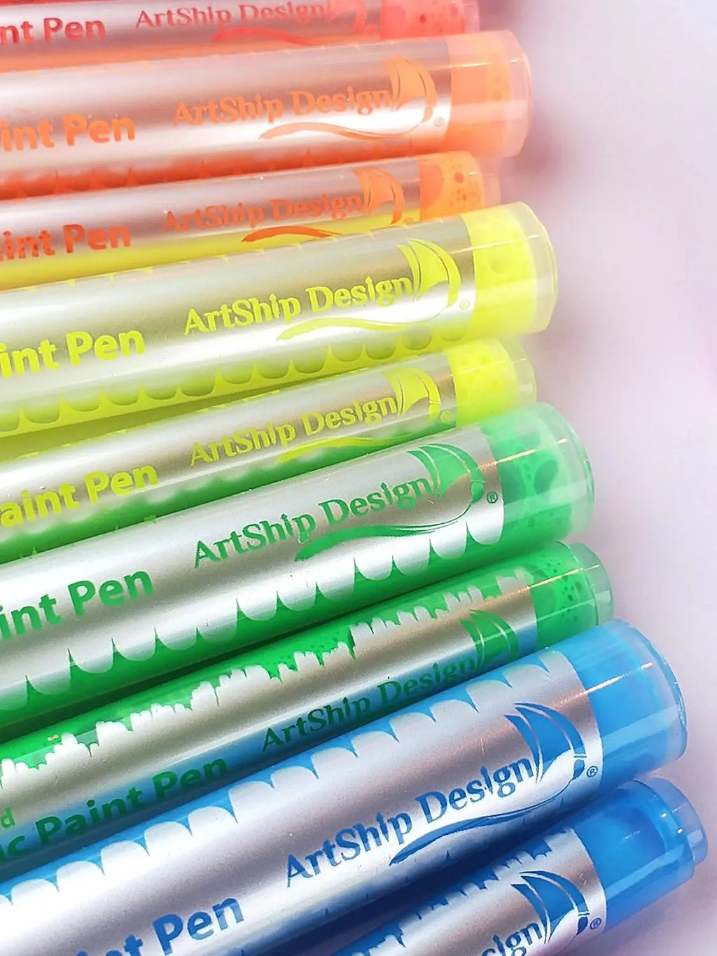 14 Pack Neon UV Acrylic Paint Pens