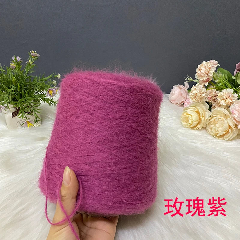500G/PC Mohair Yarn High Quality Super Soft