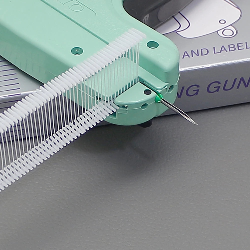 1000 Barbs Garment Price Tags Gun