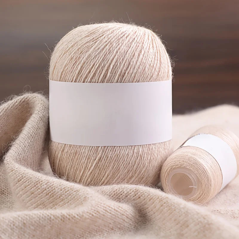 100% Cashmere Soft Yarn 10.58oz+4.23oz