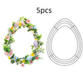 Egg Wire Wreath Frame Oval