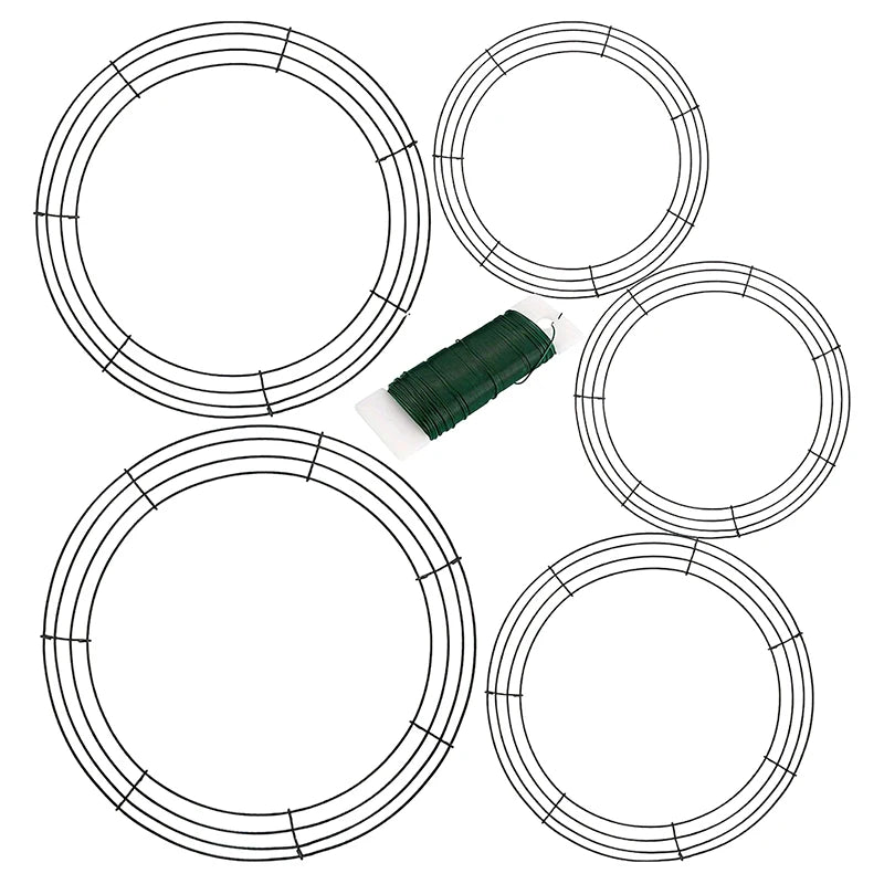 Metal Hoop Floral Wreath Frame Wire
