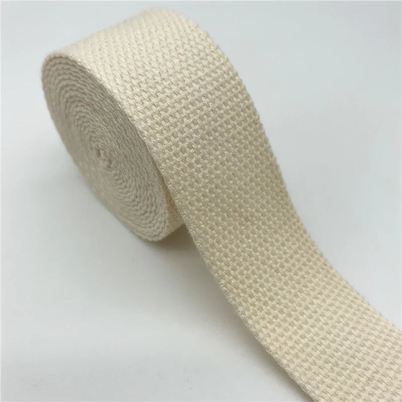 2yards 25mm 30mm 38mm Cotton  Canvas  Webbing
