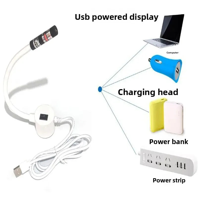 USB Laser Positioning Light Infrared Lamp Magnetic