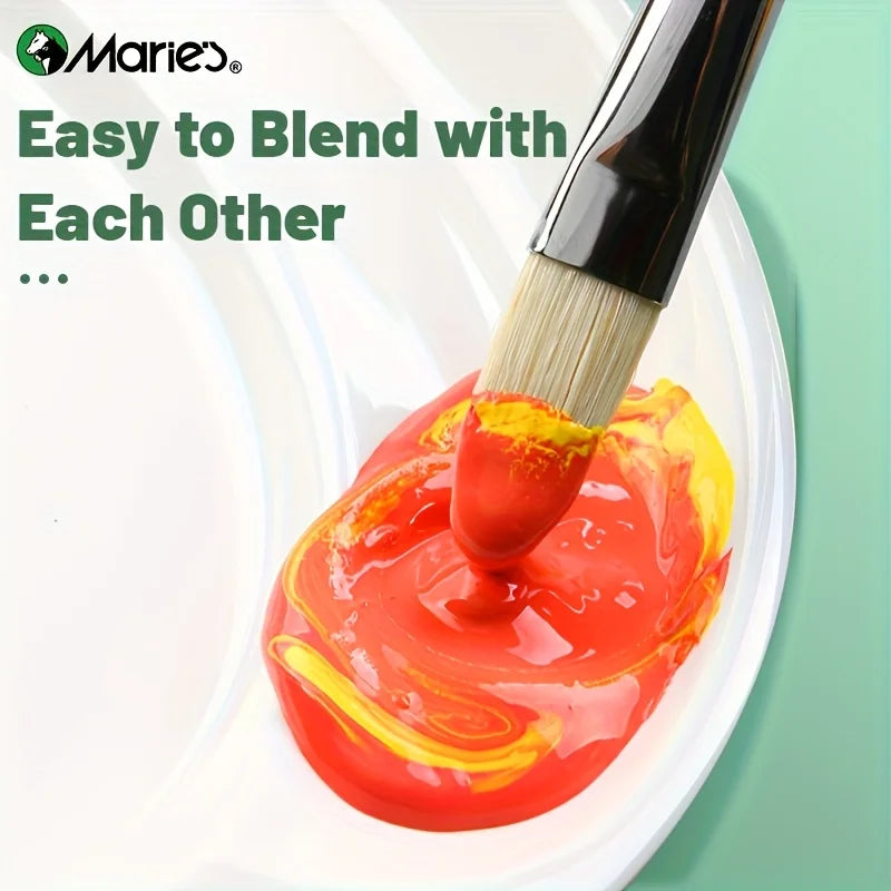 Paint Set 36 Colors 12mL/0.4oz,  Tempera