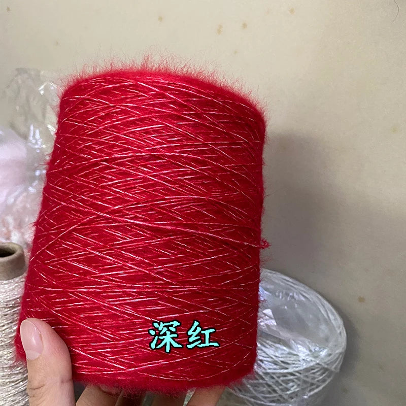 500G/PC Mohair Yarn High Quality Super Soft