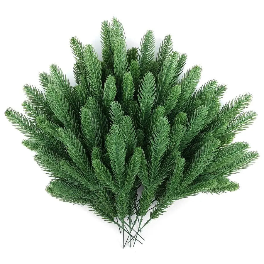 150 Pcs Artificial Pine Branch picks