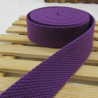 5Meters 32mm Canvas  Cotton Webbing