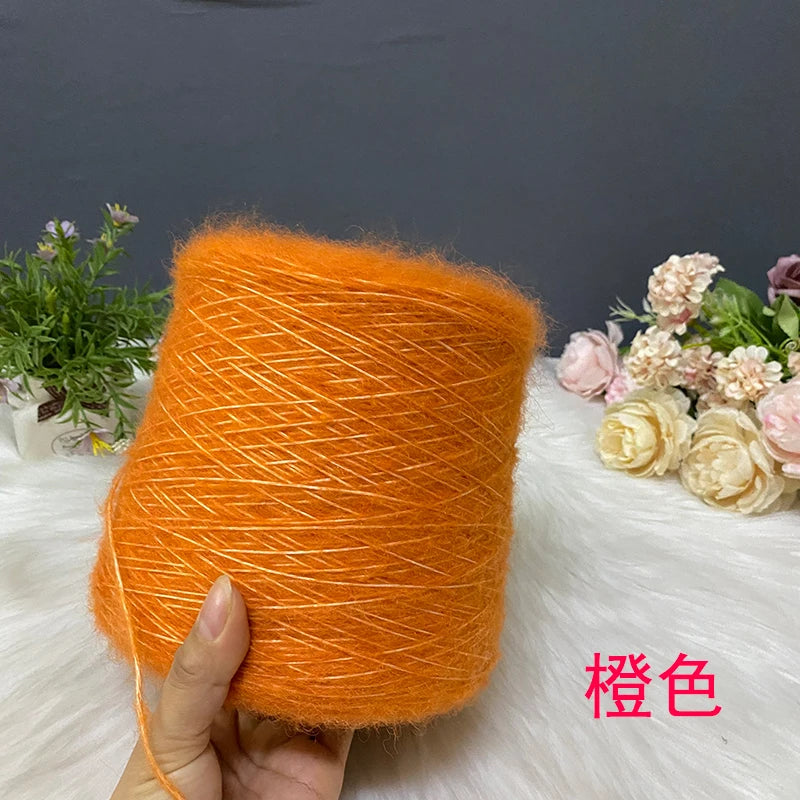 500G/PC Mohair Yarn High Quality Super Soft