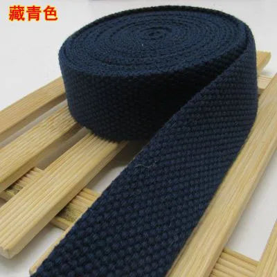 5Meters 32mm Canvas  Cotton Webbing