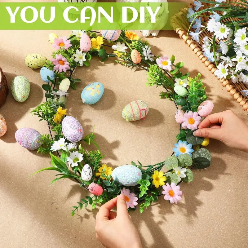 Egg Wire Wreath Frame Oval