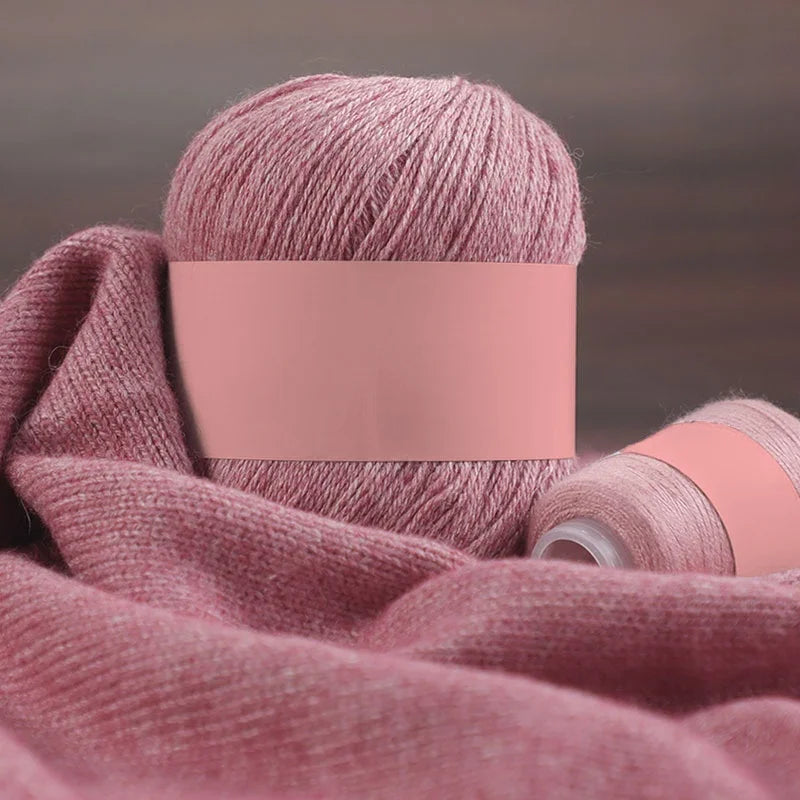 100% Cashmere Soft Yarn 10.58oz+4.23oz