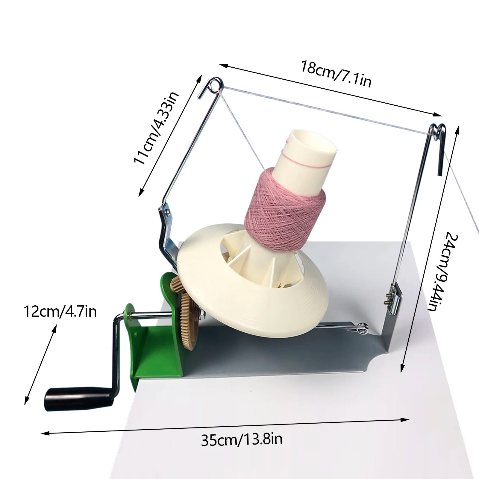 Yarn Ball Winder Hand Operated