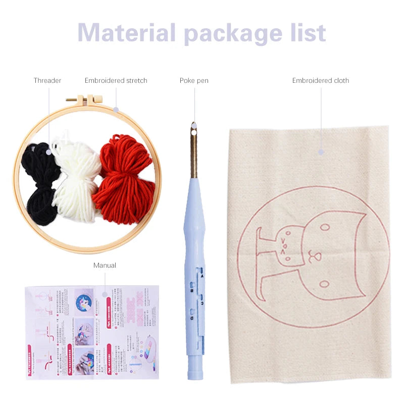 Punch Needle Embroidery Kits For Adults