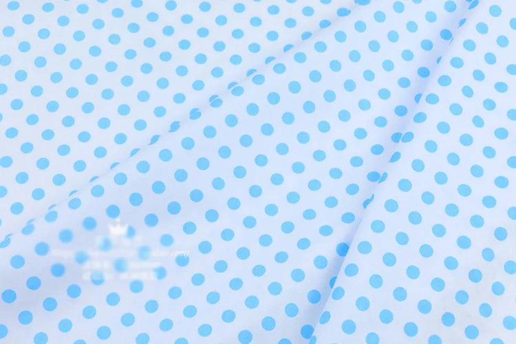 Dot print 100% cotton sold by  meter,