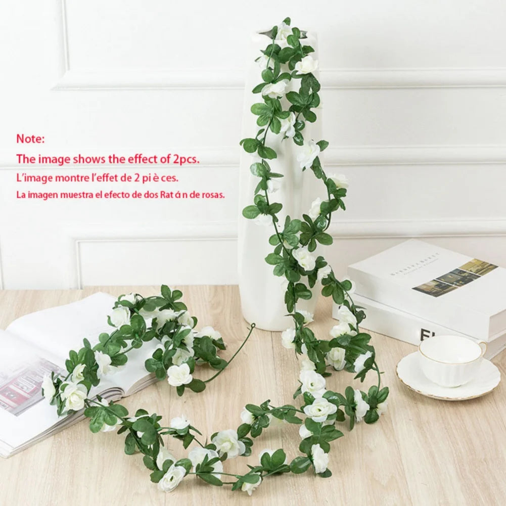 45/69pcs Artificial Rose Flowers Vine