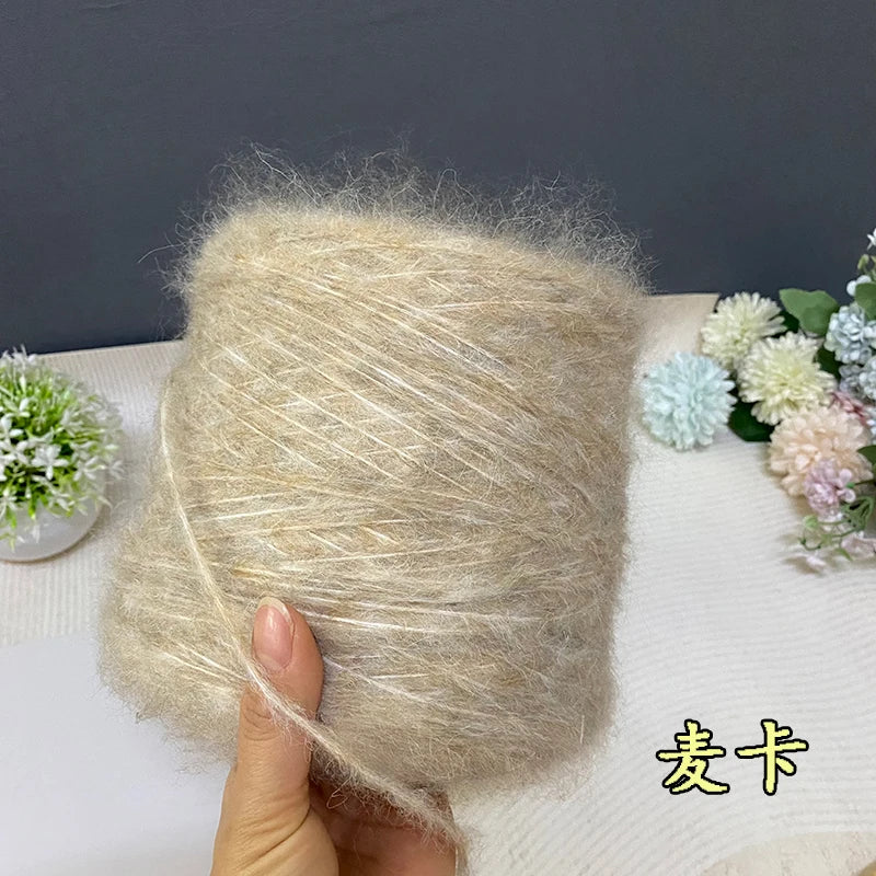 500G/PC Mohair Yarn High Quality Super Soft