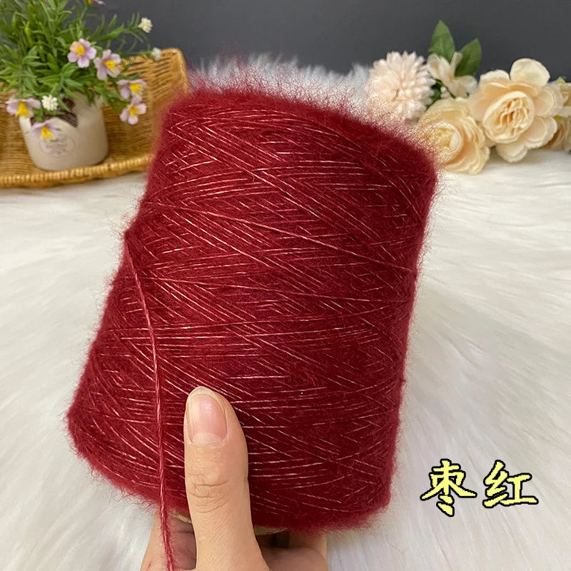 500G/PC Mohair Yarn High Quality Super Soft