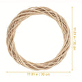 Hand Woven Rattan vine Wreath