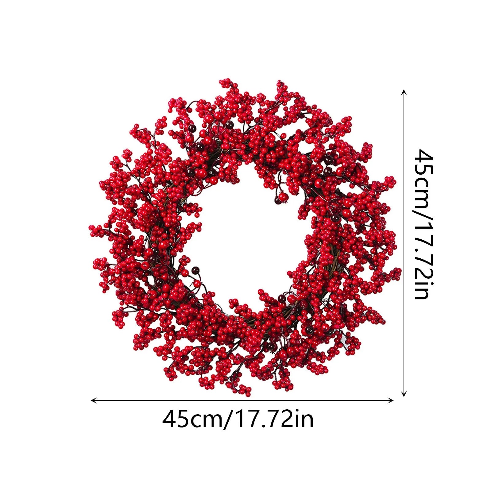 Red Berry Decorative Wreath